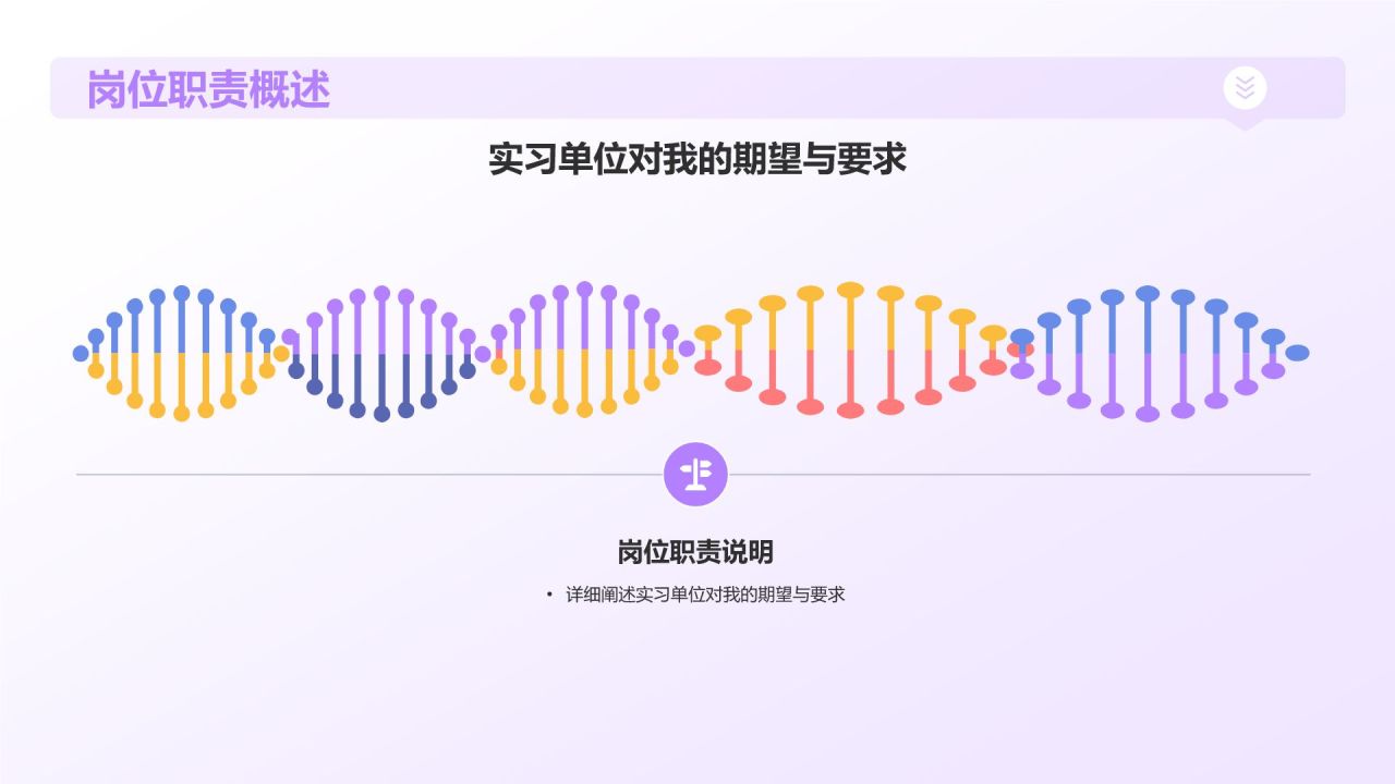 紫色插画风实习汇报PPT模板
