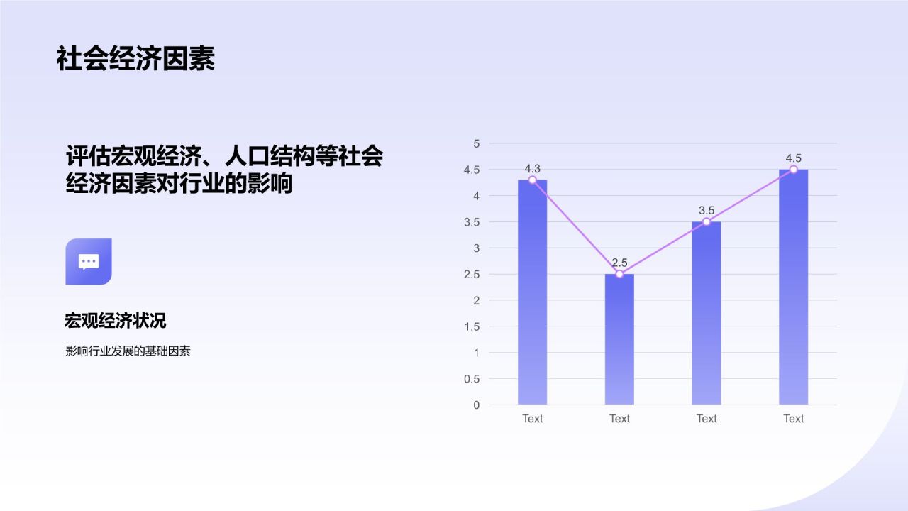 蓝色3D风数据分析报告PPT模板