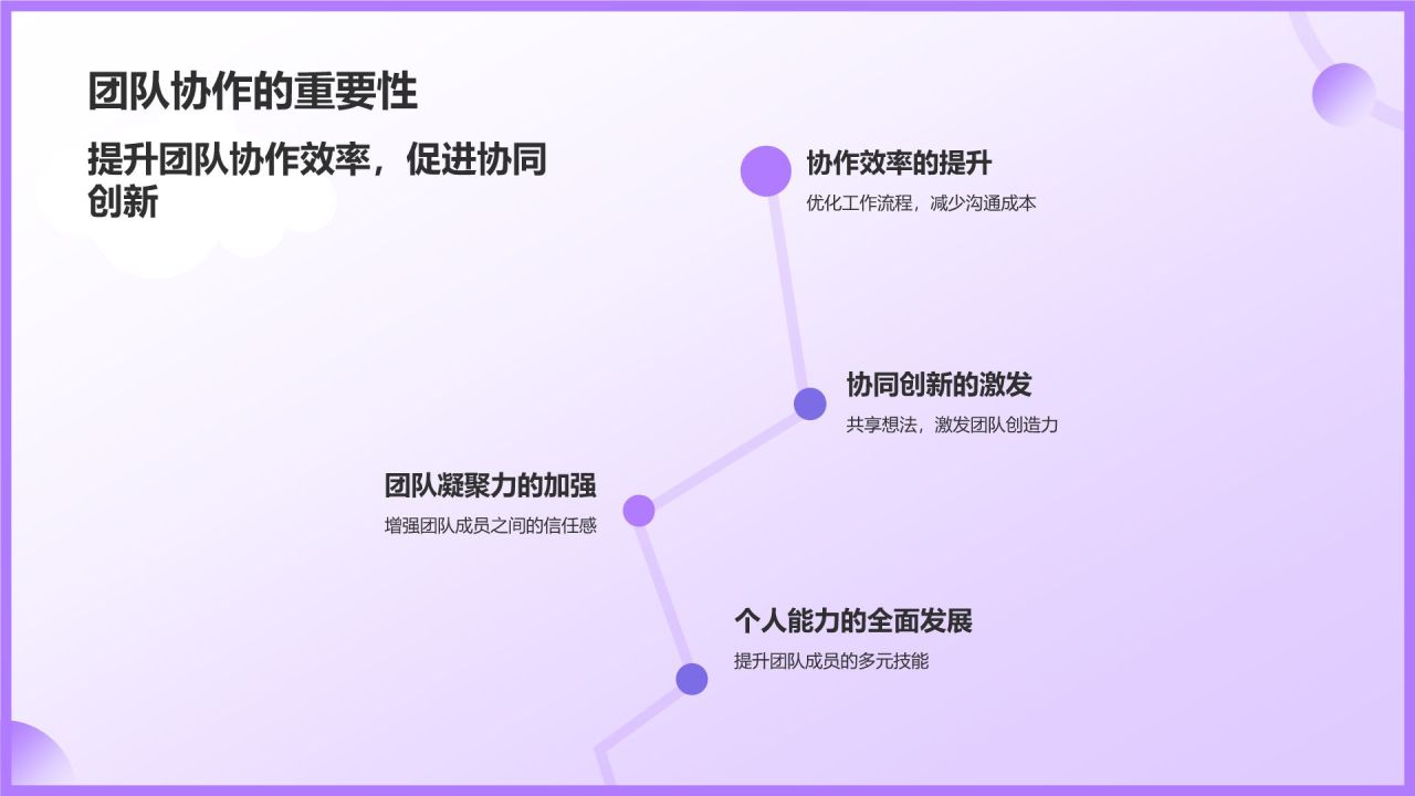 紫色插画风部门工作会议PPT模板