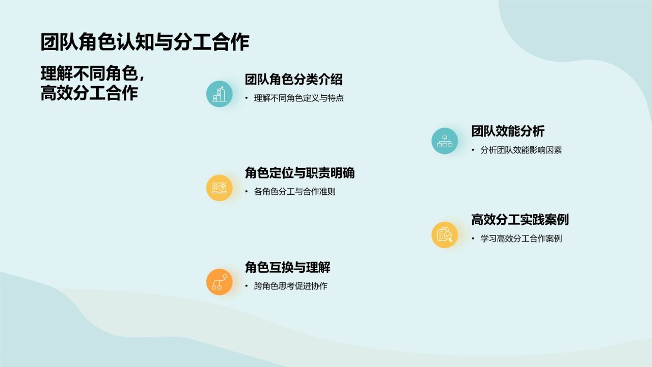 绿色插画风企业文化培训PPT模板