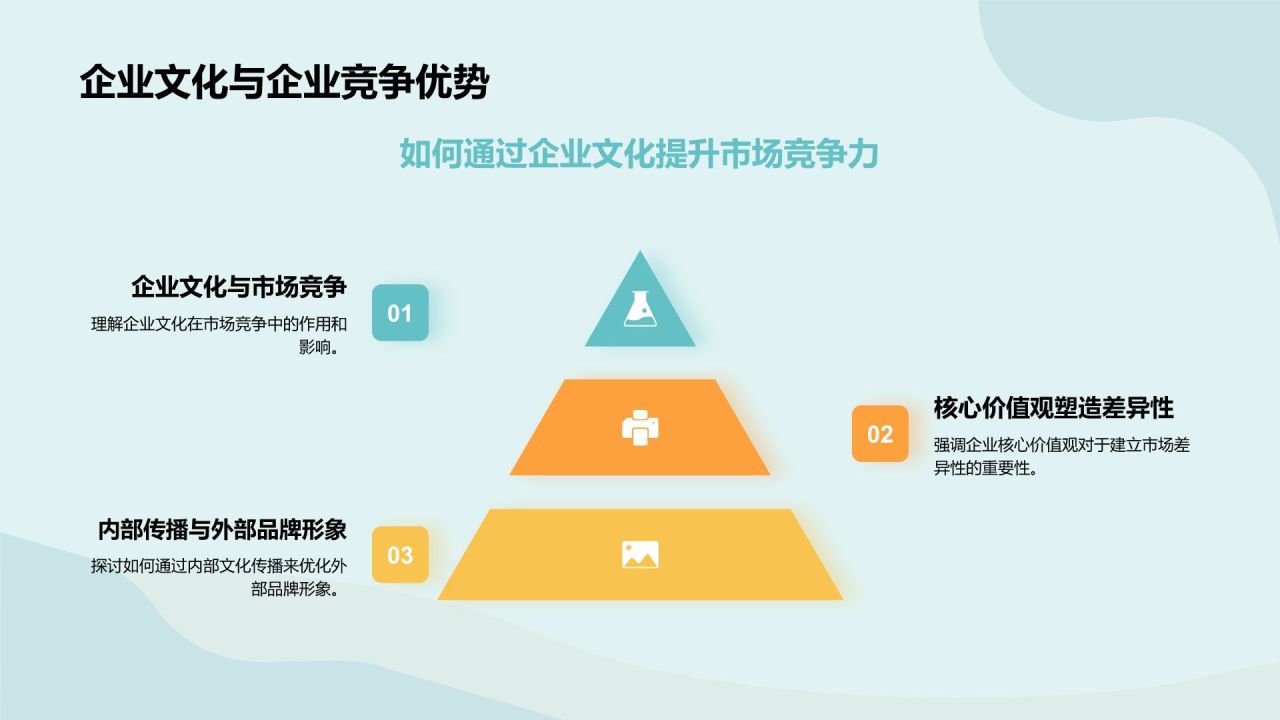 绿色插画风企业文化培训PPT模板