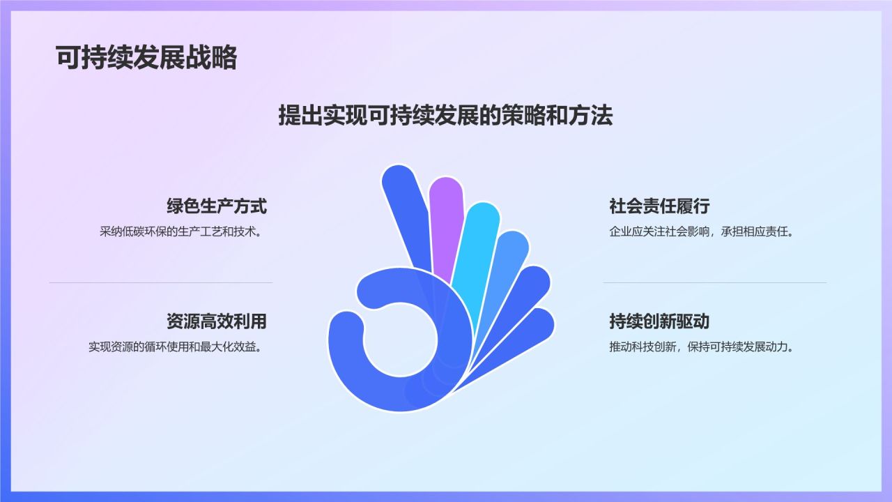 蓝色科技风探索未来PPT模板
