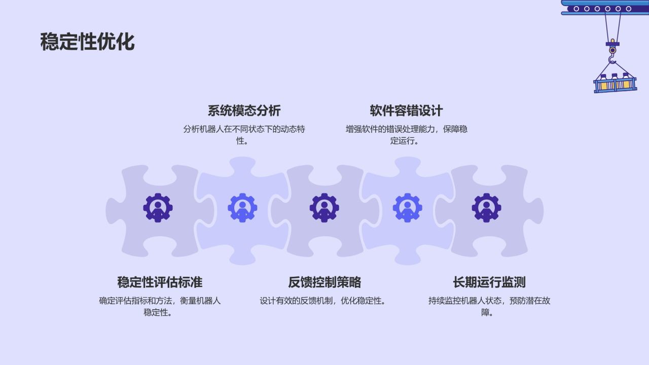 蓝色科技风机器人竞赛方案PPT模板