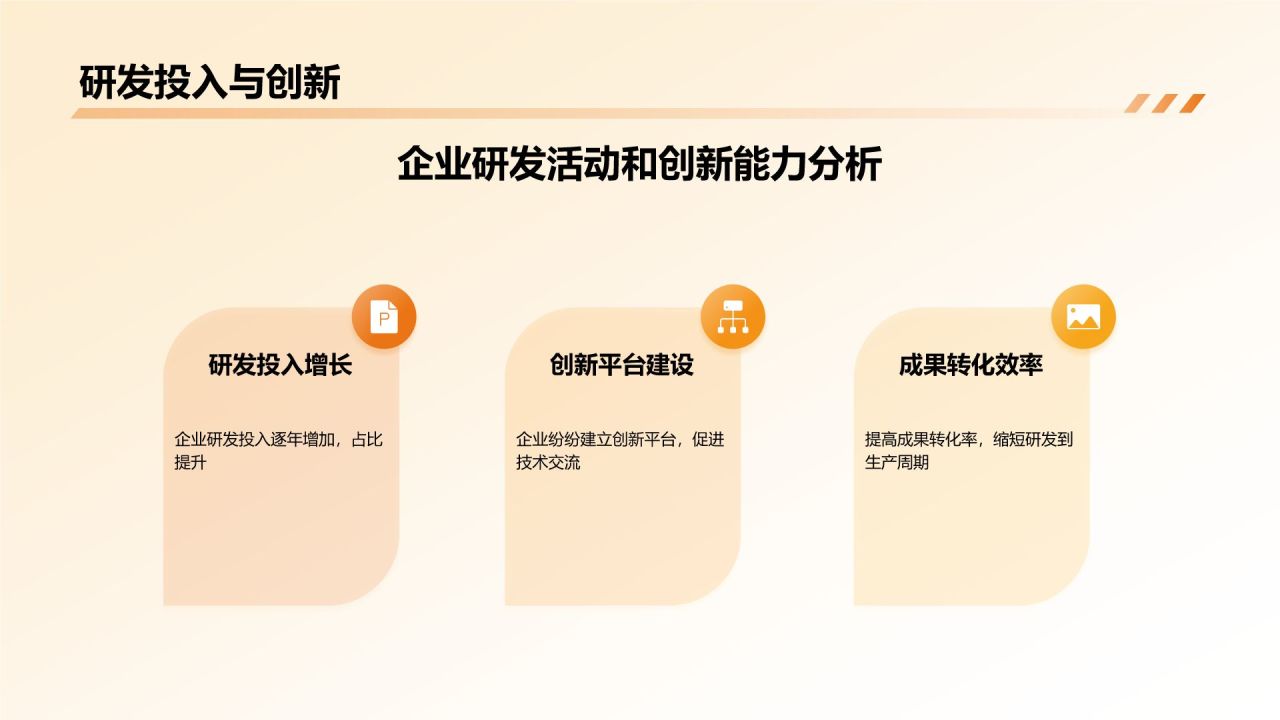 橙色商务风机械开题报告PPT模板