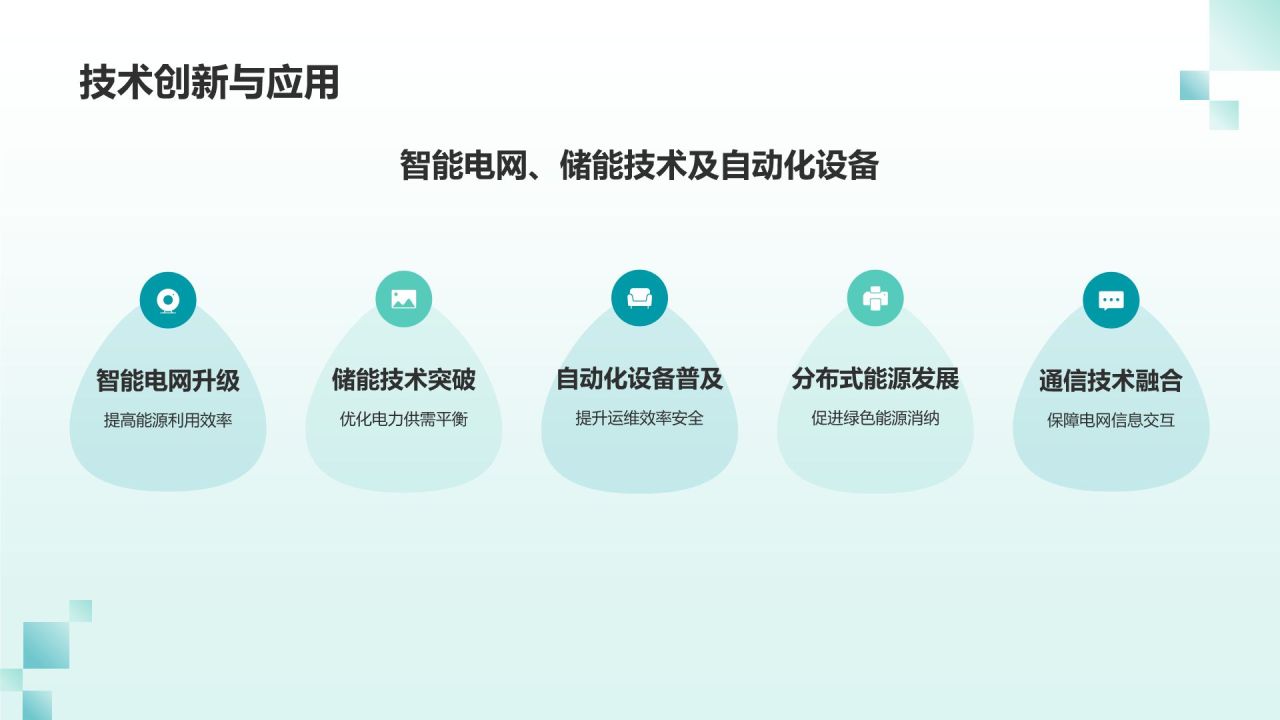 绿色扁平风年中总结PPT模板