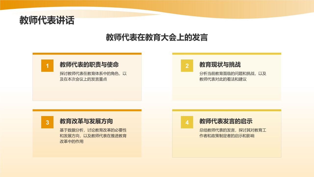 橙色3D风毕业典礼PPT模板