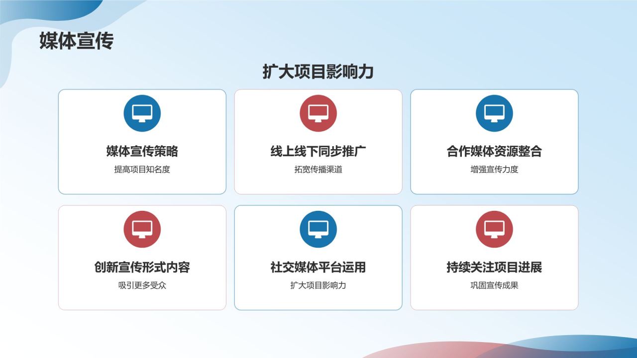 蓝色渐变风生物医疗科普教育活动PPT模板