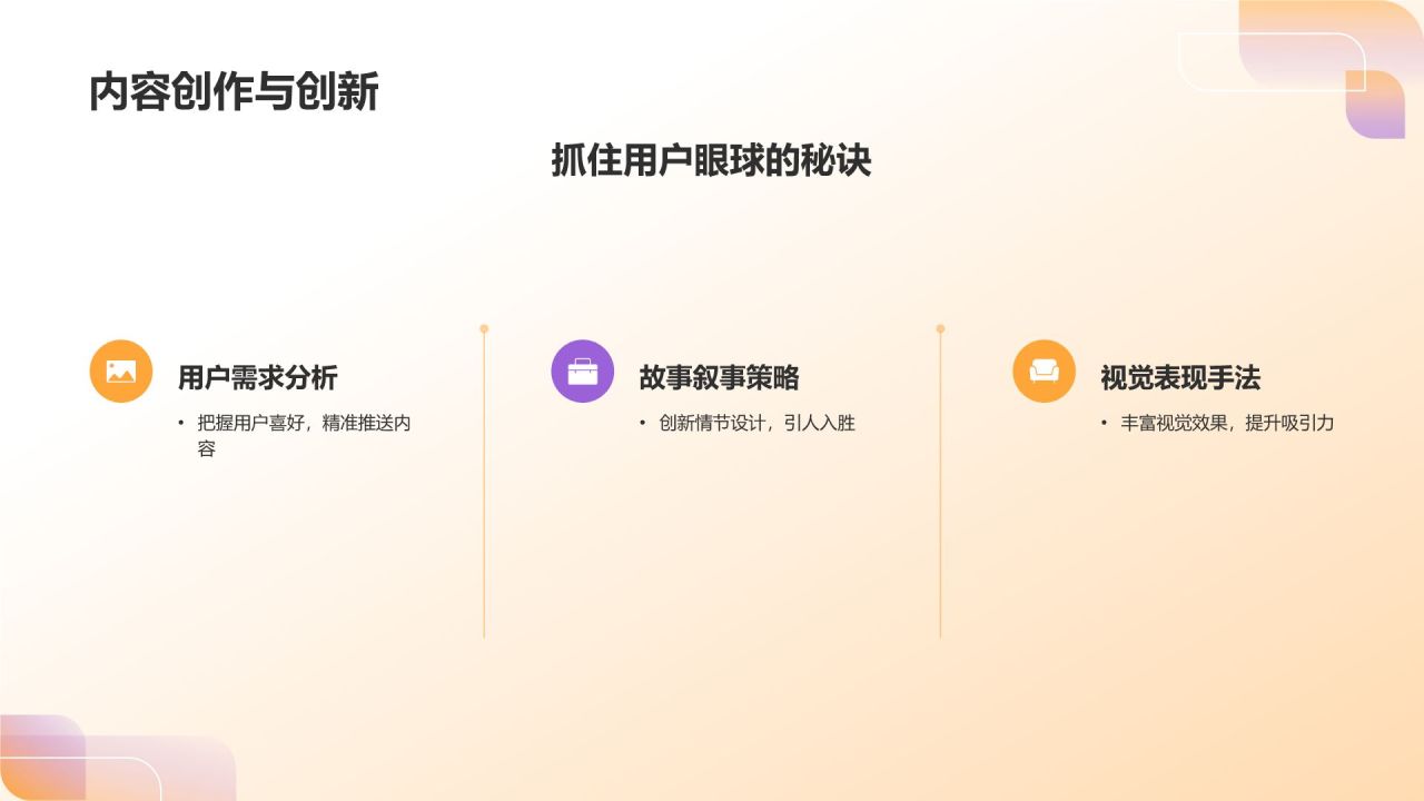 橙色3D风新媒体时代下的传媒变革PPT模板