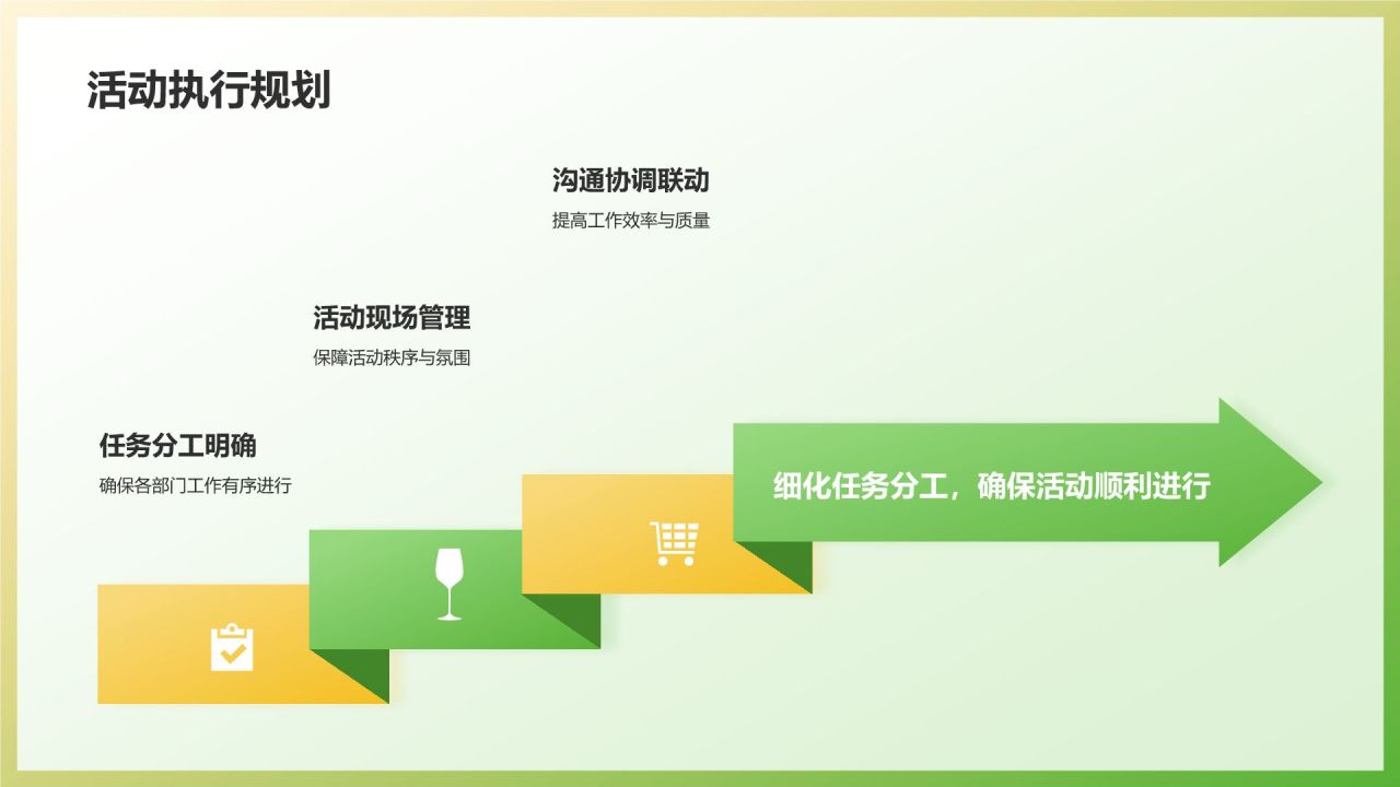 绿色摄影风地产家居活动策划：点燃市场激情PPT模板