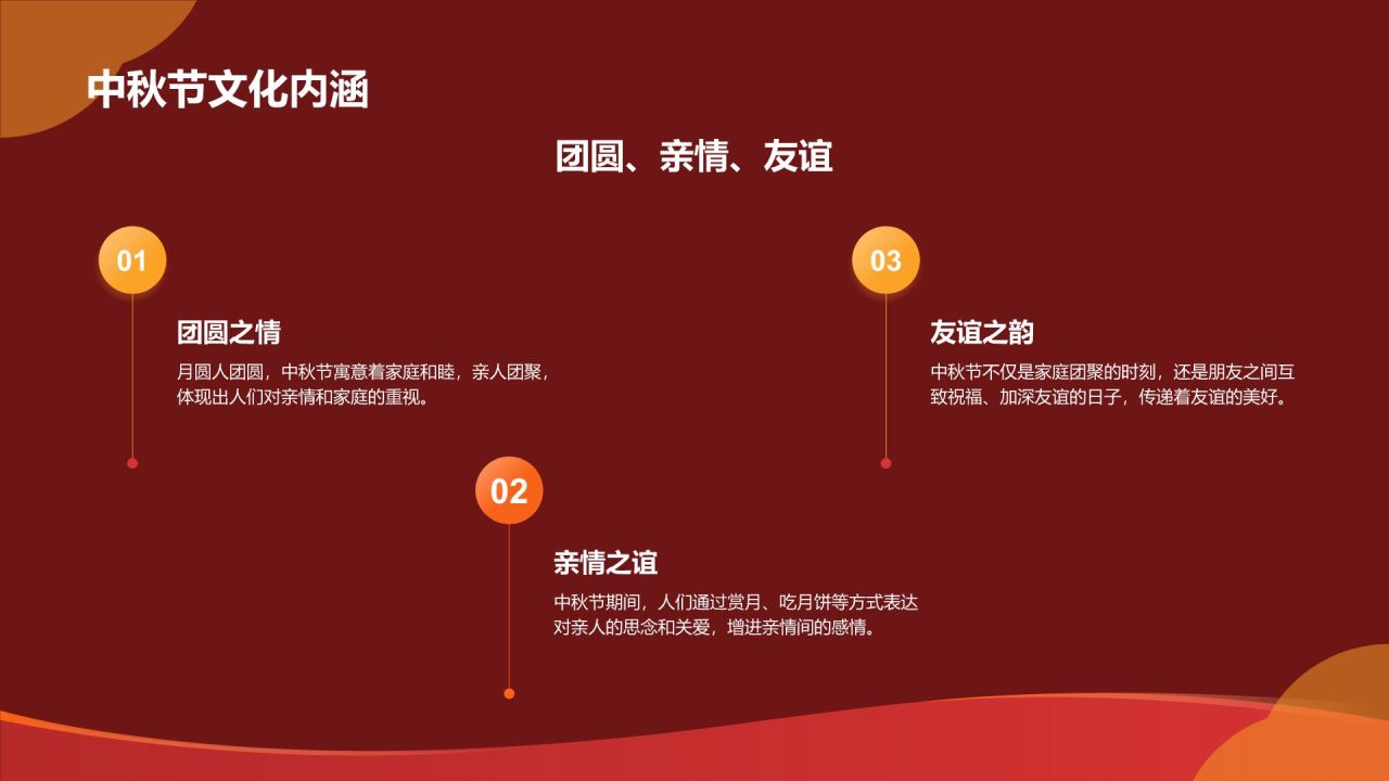 红色喜庆风教育培训庆佳节PPT模板