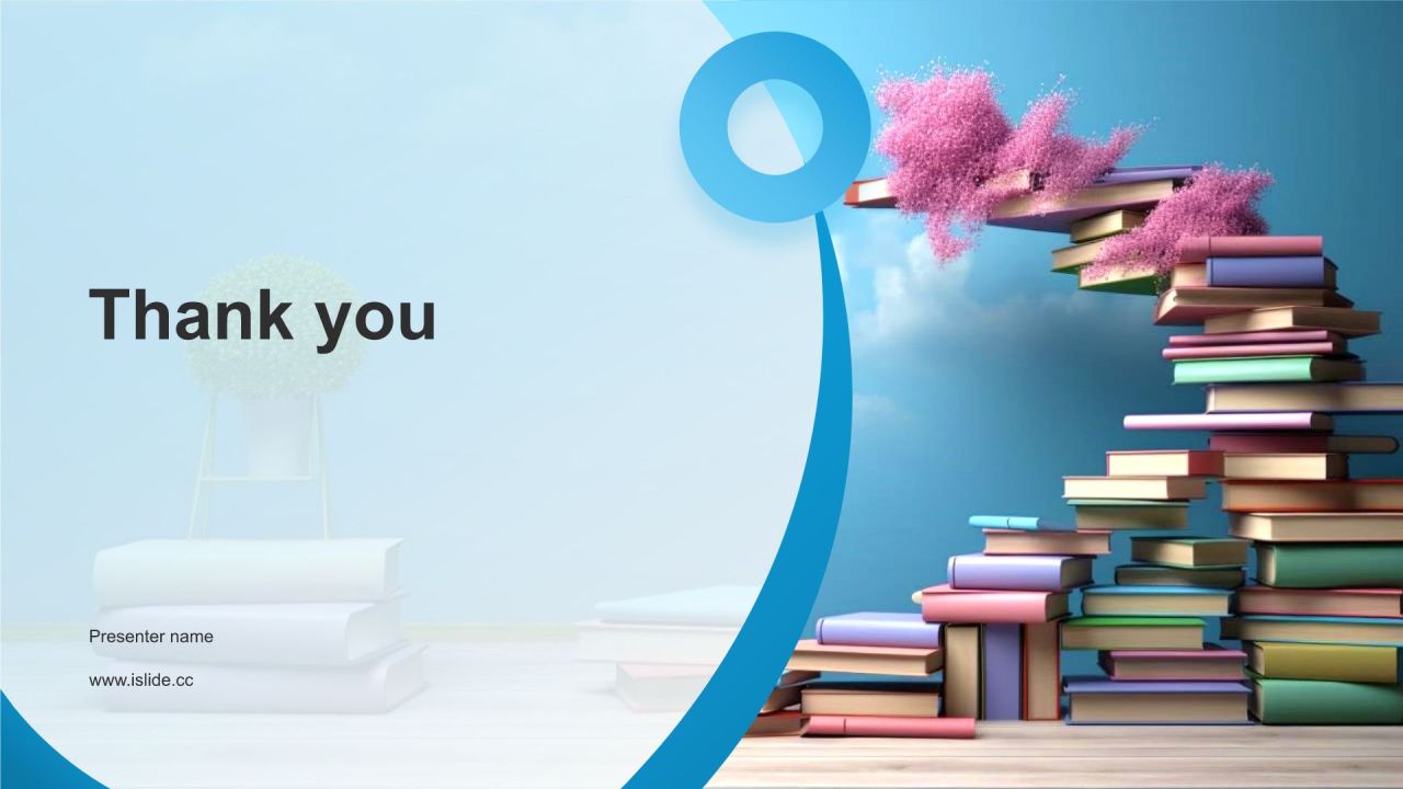 蓝色简约风知行合一教育培训活动PPT模板