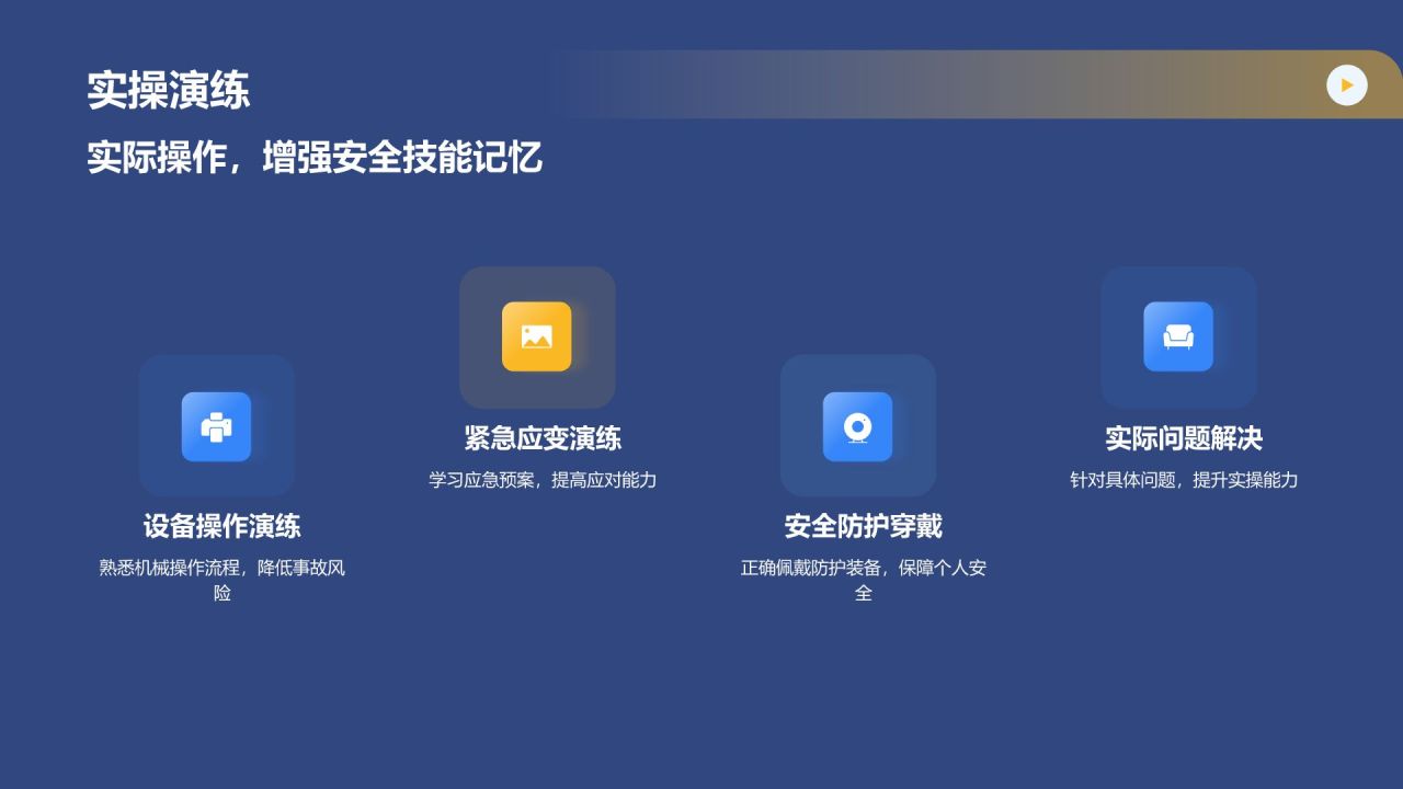 橙色插画风入职培训PPT模板