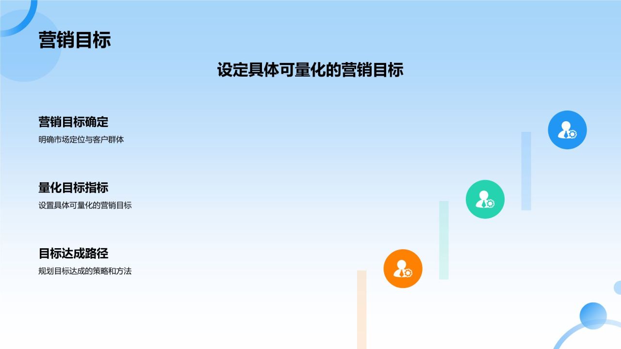 蓝色摄影风互联网金融营销推广PPT模板