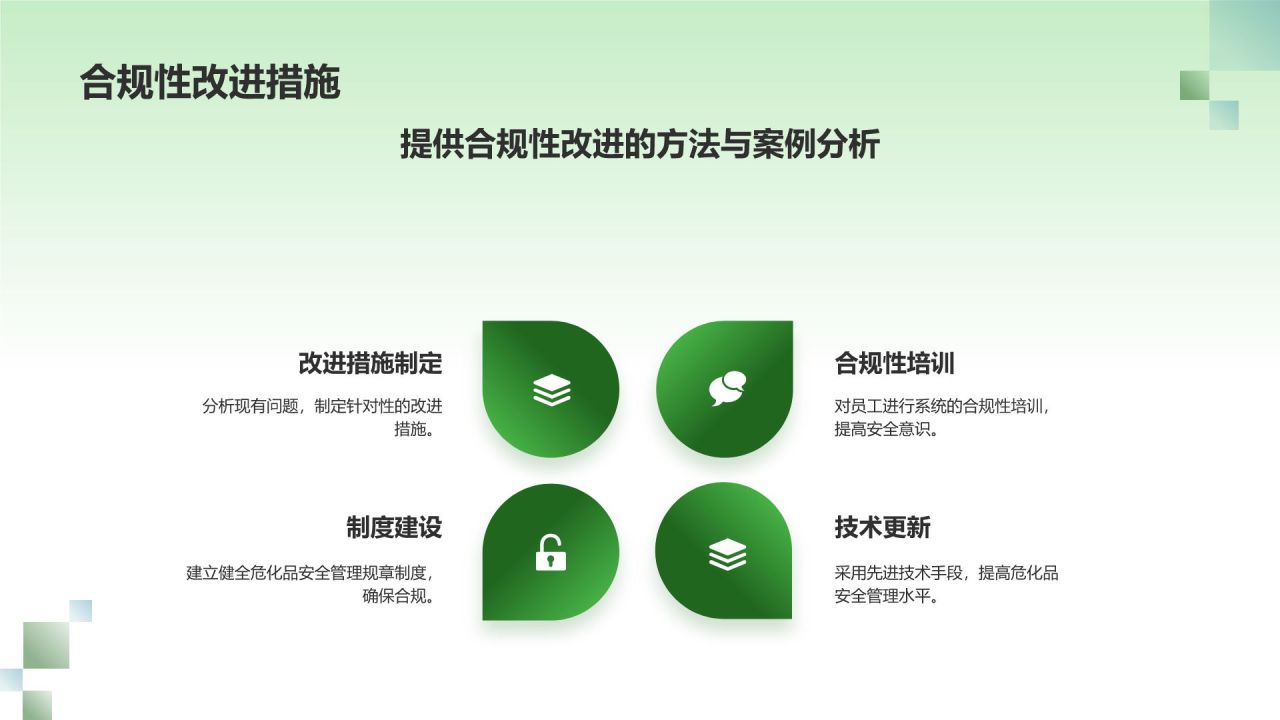 绿色摄影风危化品安全管理政策解读PPT模板