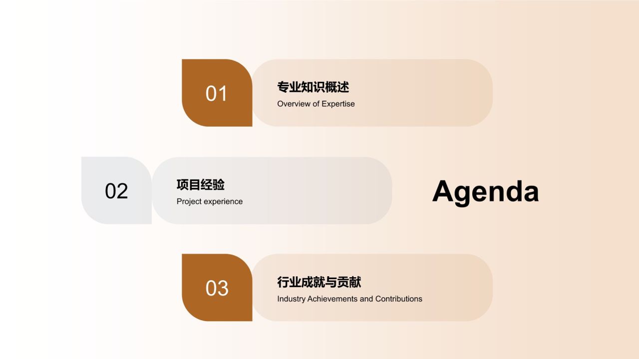 橙色摄影风电力行业热能动力工程师简历PPT模板