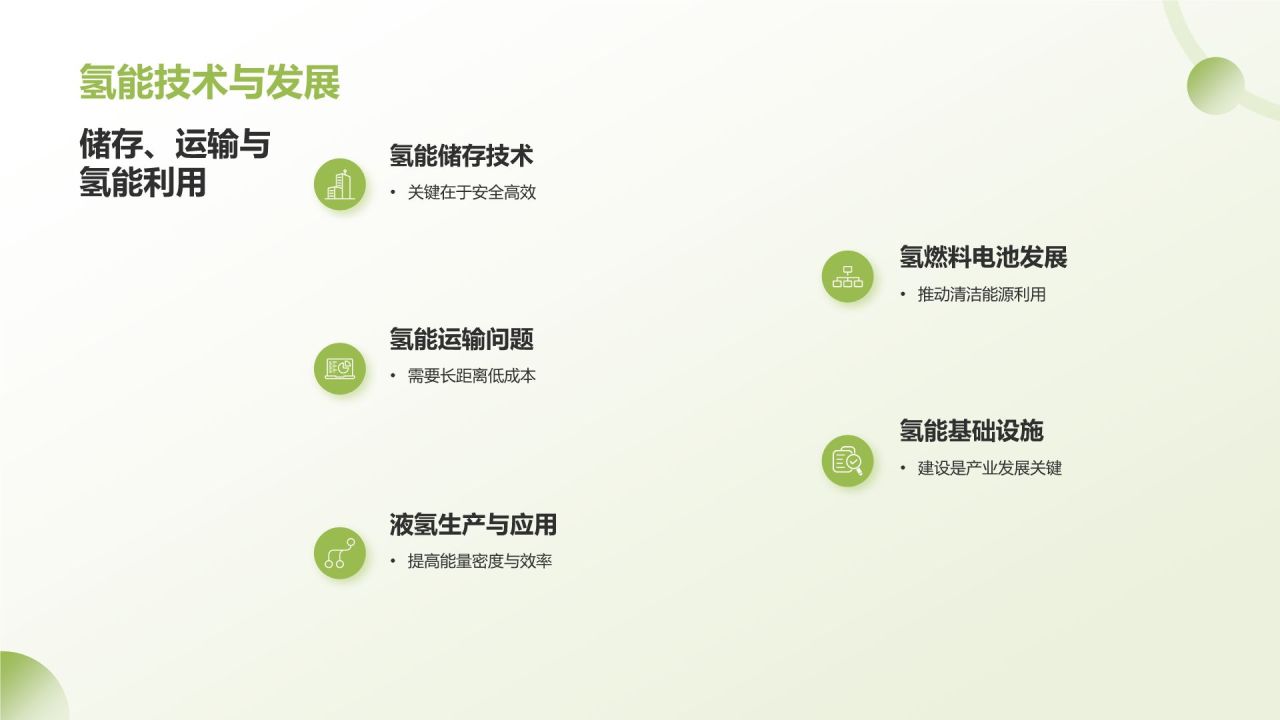 绿色插画风新能源知识科普PPT模板
