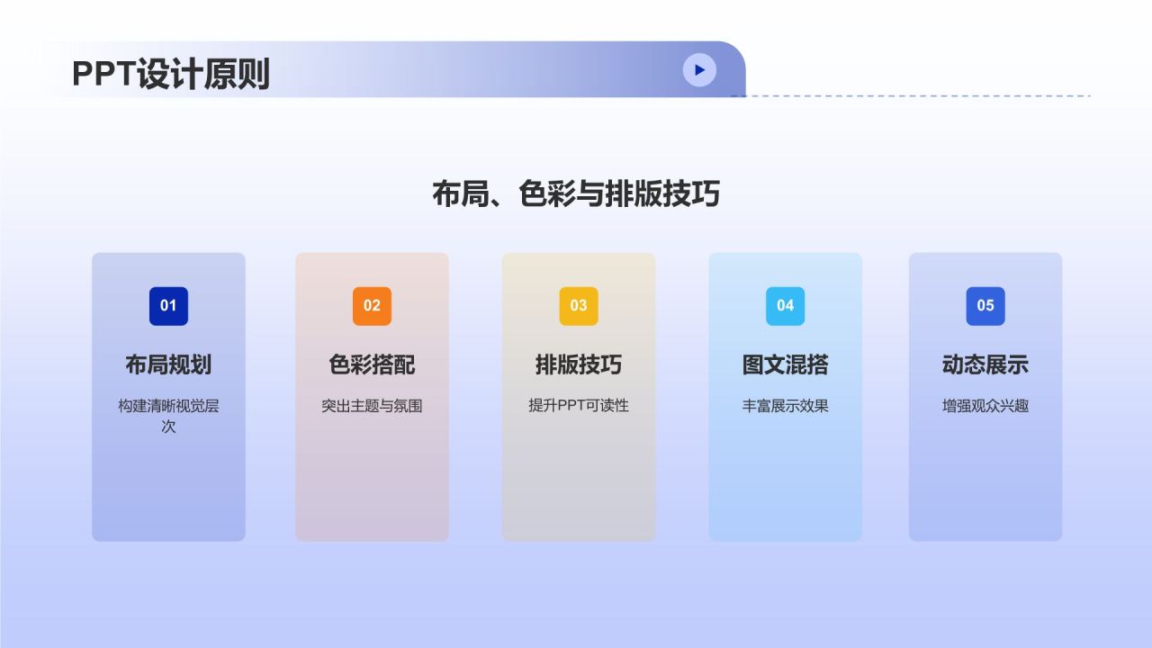 蓝色插画风学术答辩精英培训班PPT模板