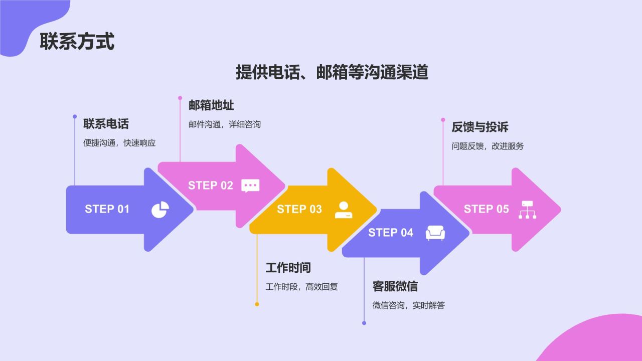 紫色插画风爱情微电影拍摄PPT模板