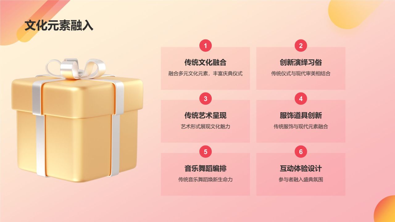 红色喜庆风通用庆典盛典PPT模板