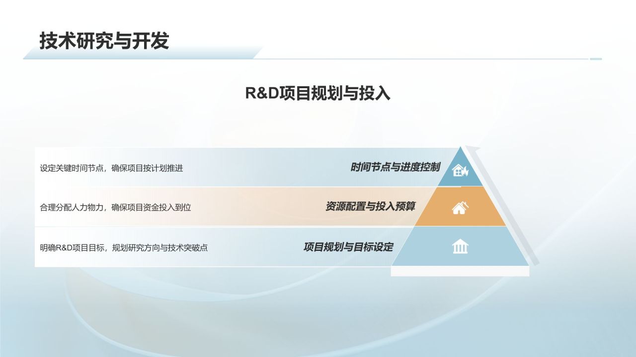 蓝色简约风通用行业年中工作总结PPT模板