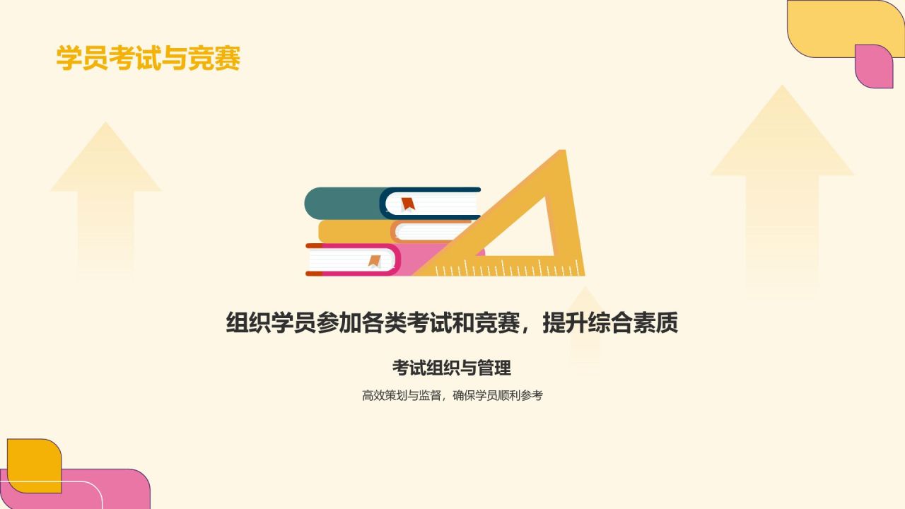 橙色孟菲斯通用年中工作总结汇报PPT模板