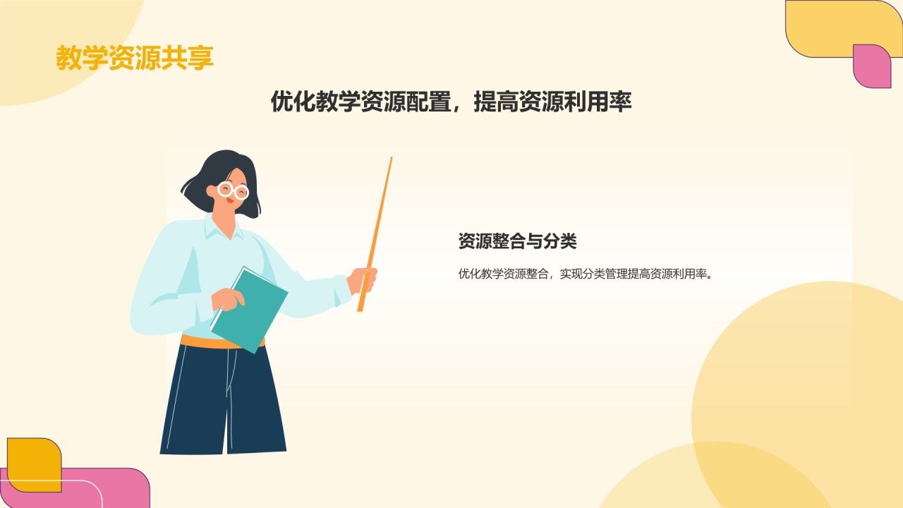 橙色孟菲斯通用年中工作总结汇报PPT模板