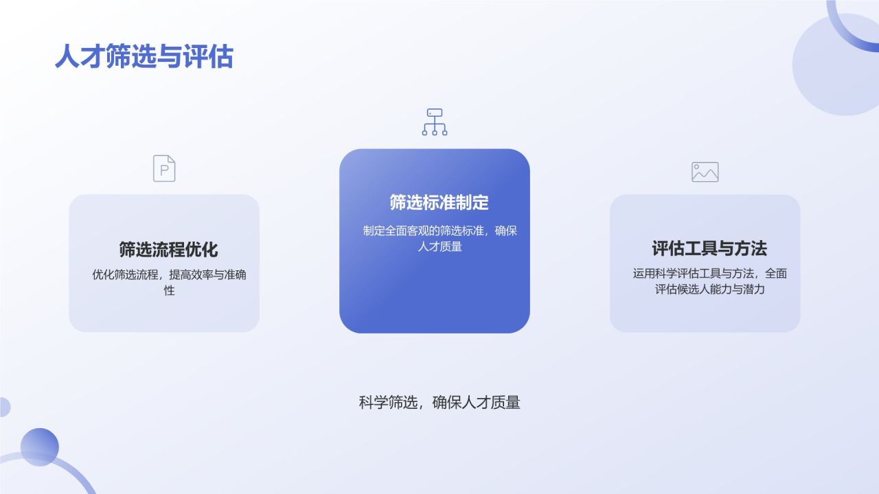 蓝色3D风人力资源通用年中工作总结汇报PPT模板