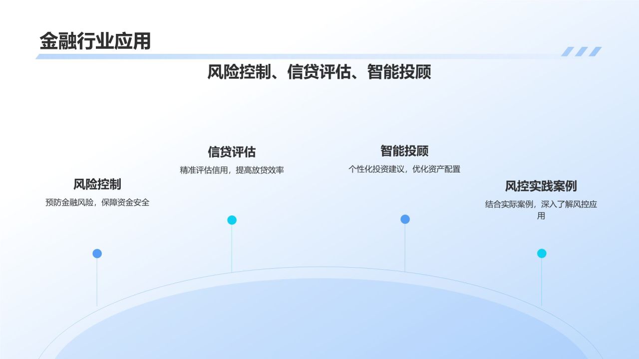 蓝色3D风产品介绍PPT模板