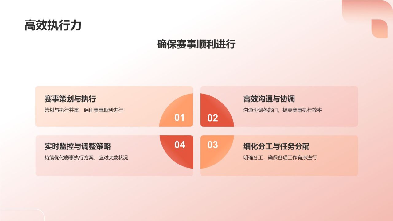 红色体育赛事策划放心之选PPT模板