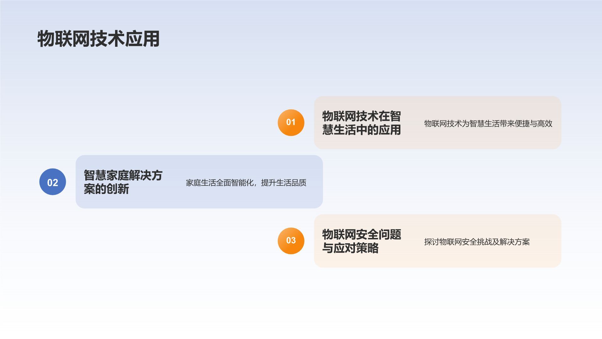 蓝色科技风IT互联网行业年终工作总结PPT模板