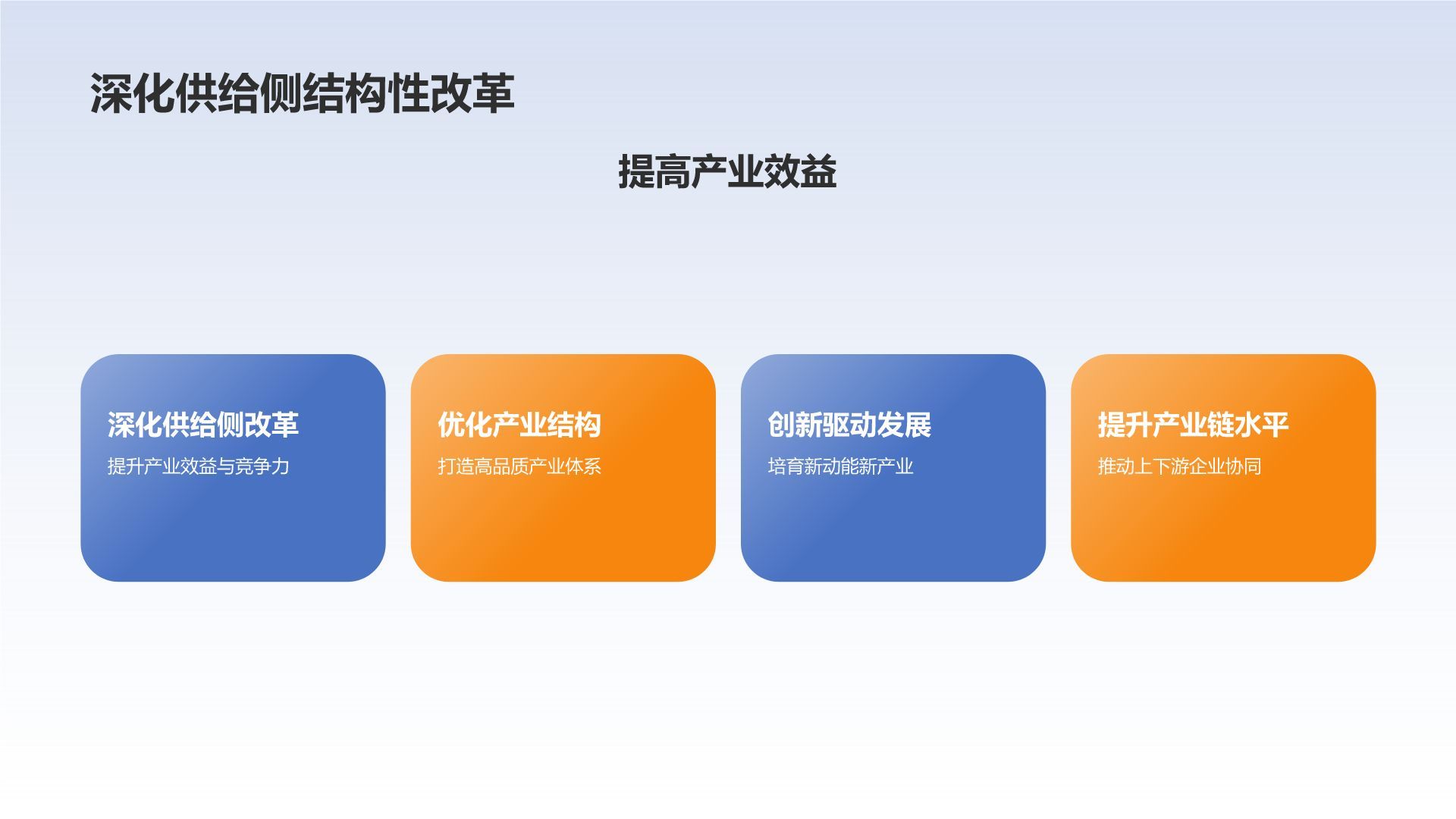 蓝色科技风IT互联网行业年终工作总结PPT模板
