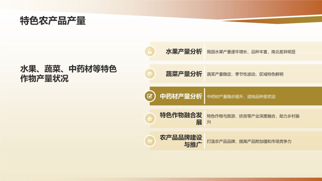 黄色摄影风农业年终总结报告PPT模板