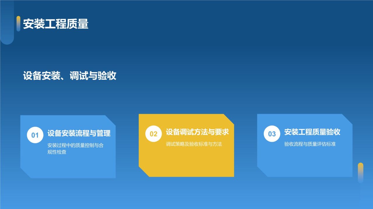 蓝色摄影风地产项目竣工汇报PPT模板