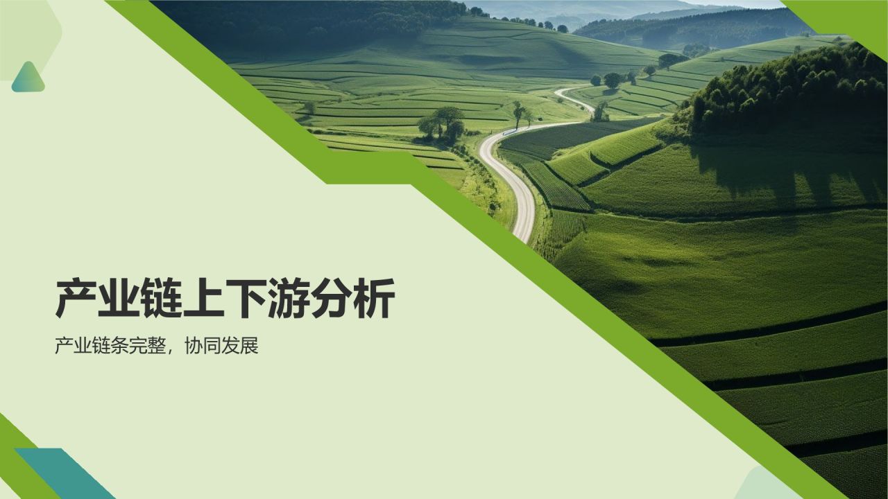 绿色农林牧渔产业发展现状与趋势PPT模板