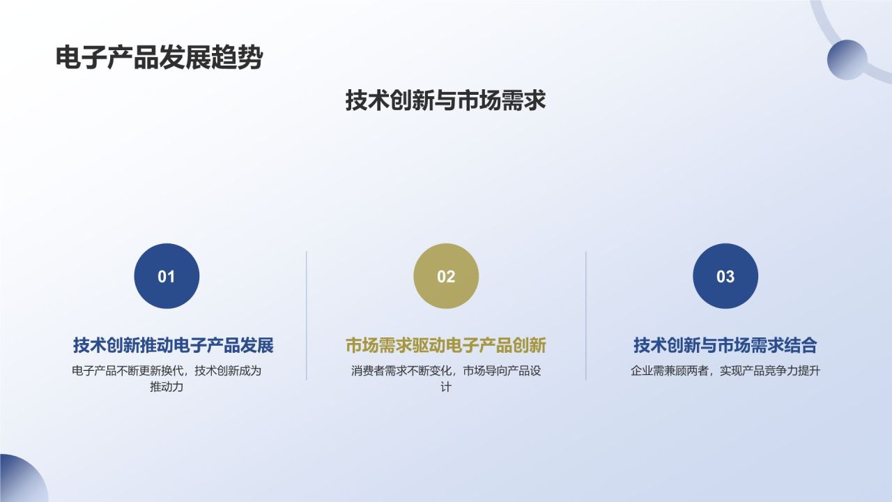 蓝色商务风企业新品发布产品画册PPT模板
