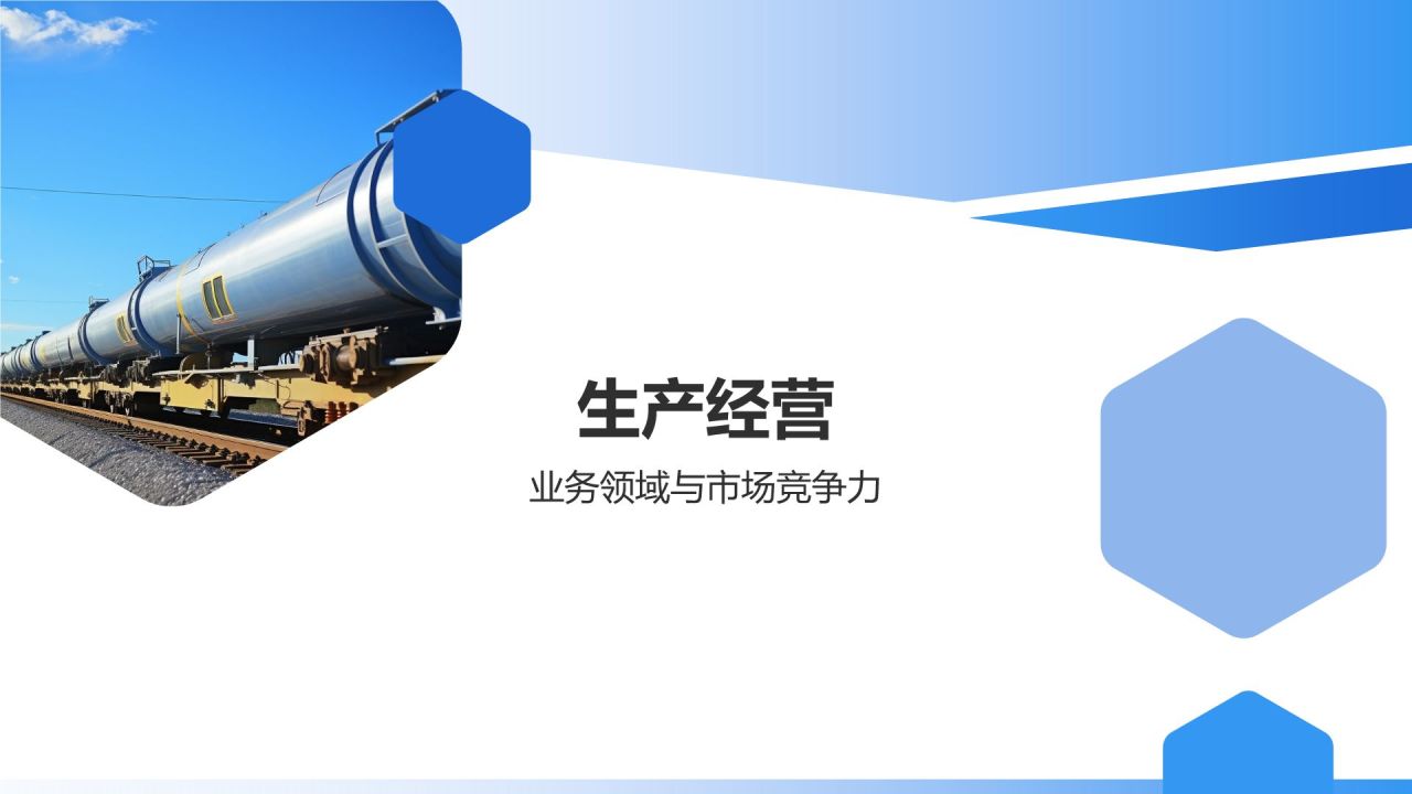 蓝色商务风企业社会责任报告PPT模板