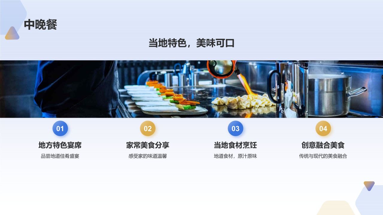 蓝色商务风民宿项目计划书PPT模板