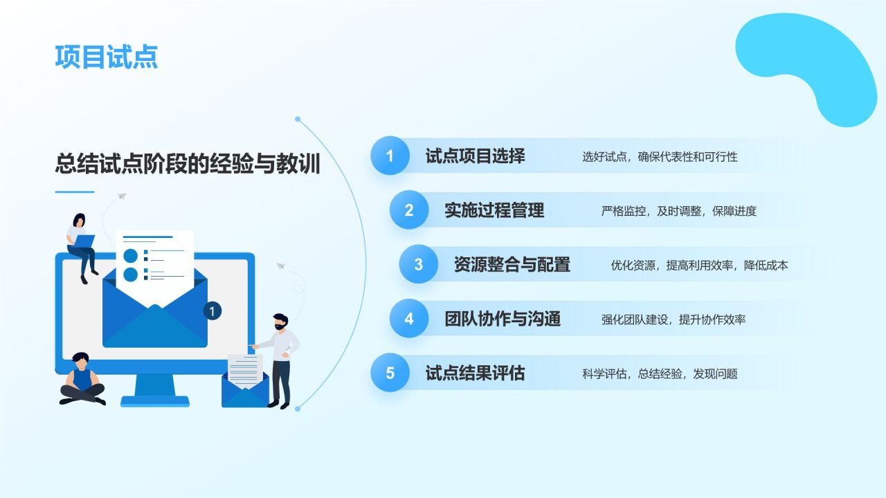 蓝色插画风大学生互联网+创新创业项目计划书PPT模板