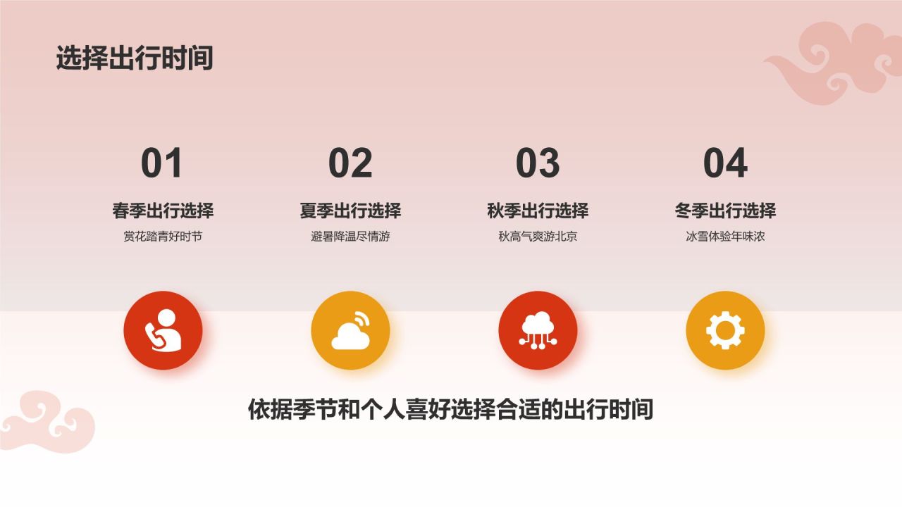 红色摄影风旅游出行计划旅游攻略PPT模板