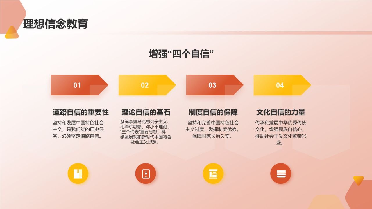 红色党政风奋斗百年路 启航新征程PPT模板