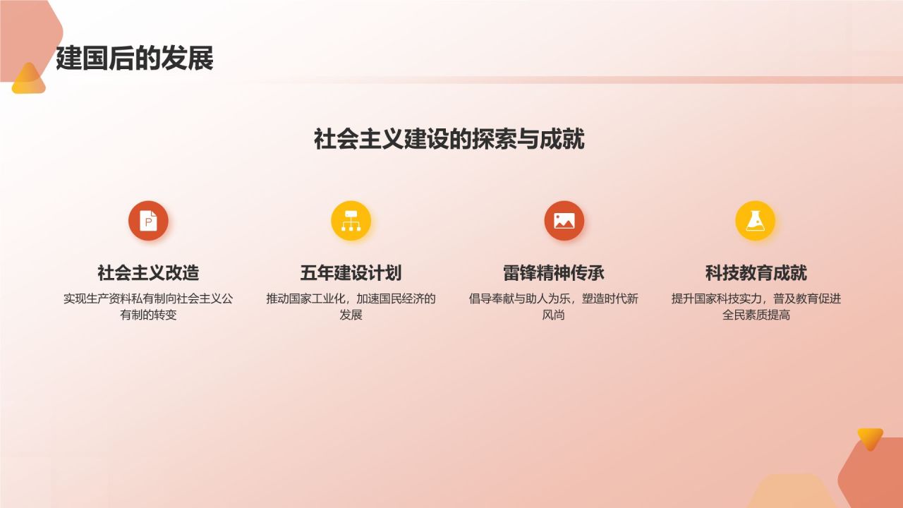 红色党政风奋斗百年路 启航新征程PPT模板