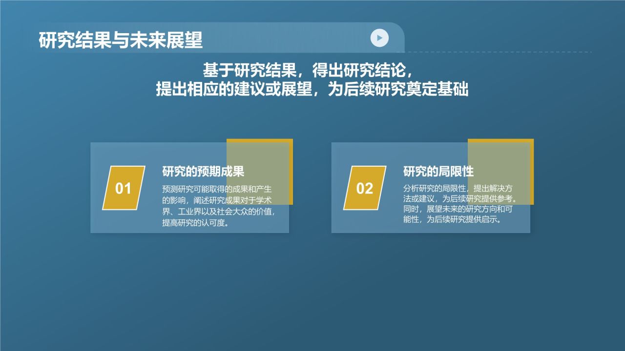 蓝色商务风新闻媒体专业毕业答辩PPT模板