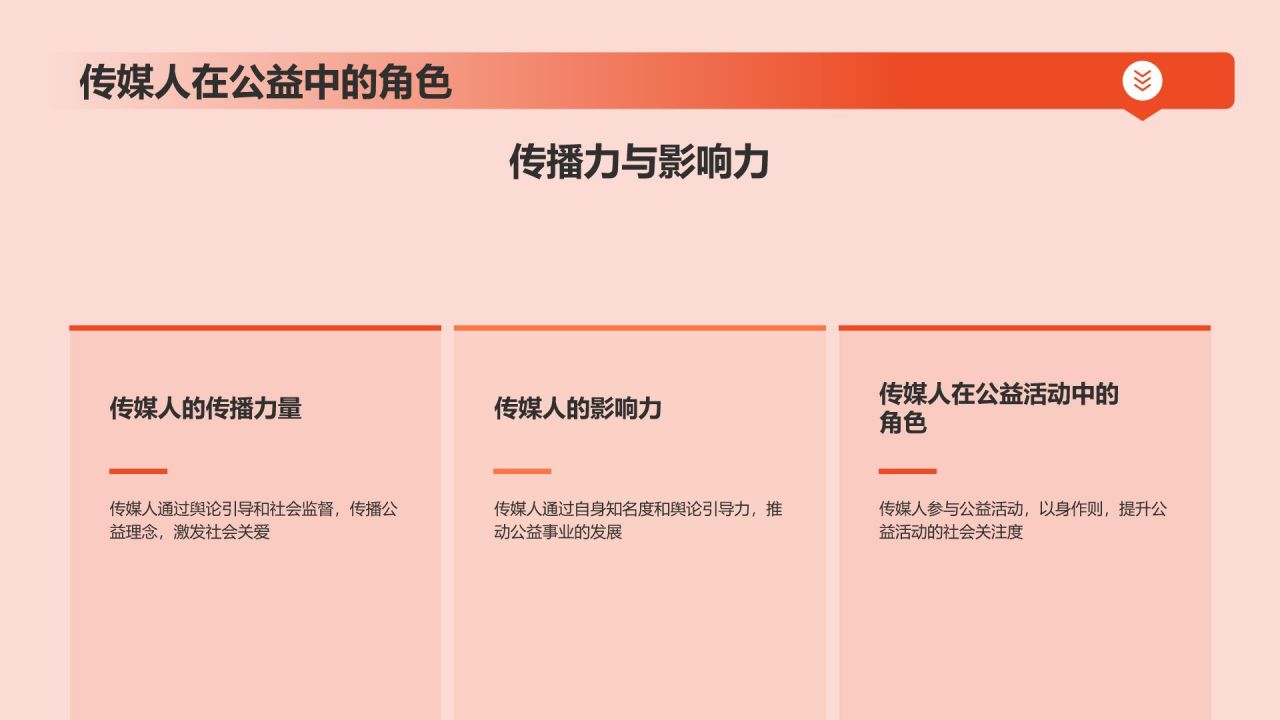 红色3D风传媒公益在行动：志愿者招募活动PPT模板