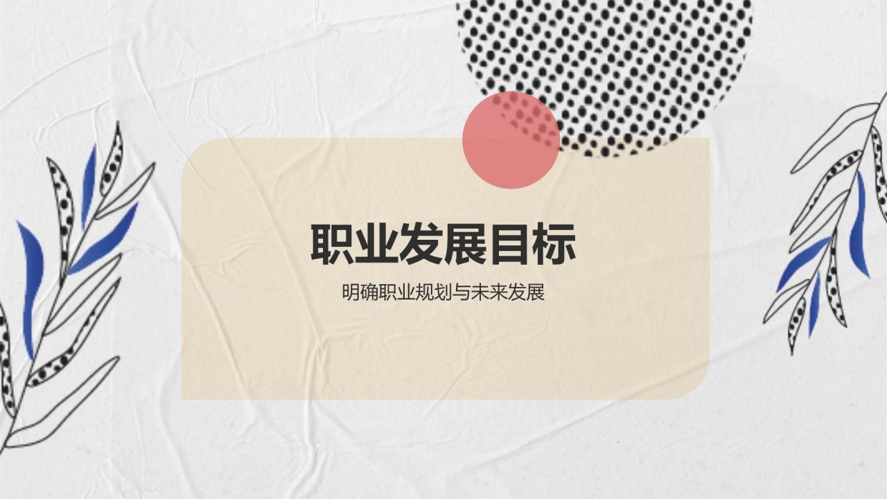 白灰色简约风个人简介PPT模板