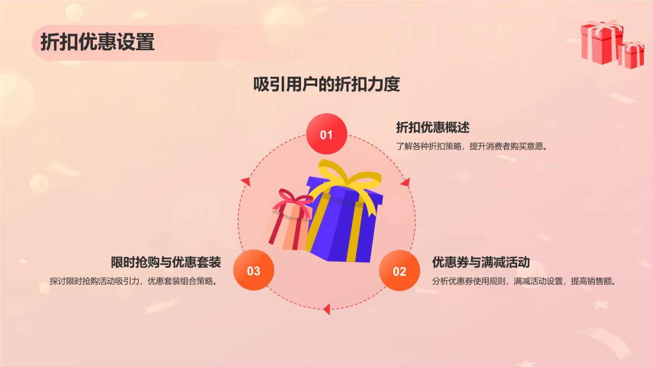 红色喜庆风618购物节营销策划PPT模板