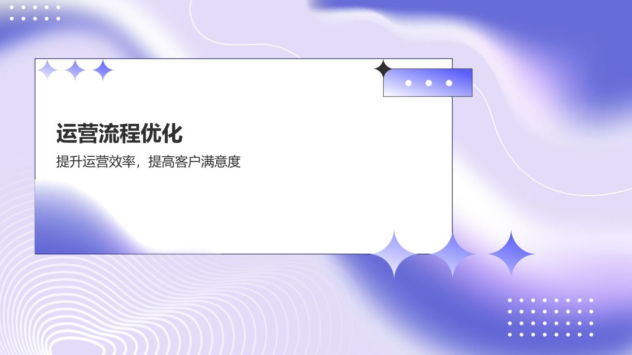 蓝色渐变风运营部门述职报告PPT模板