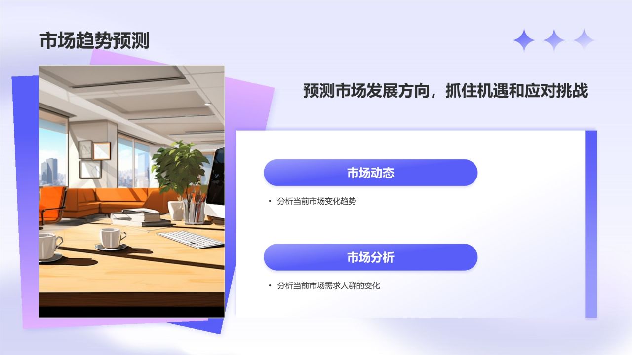 蓝色渐变风运营部门述职报告PPT模板