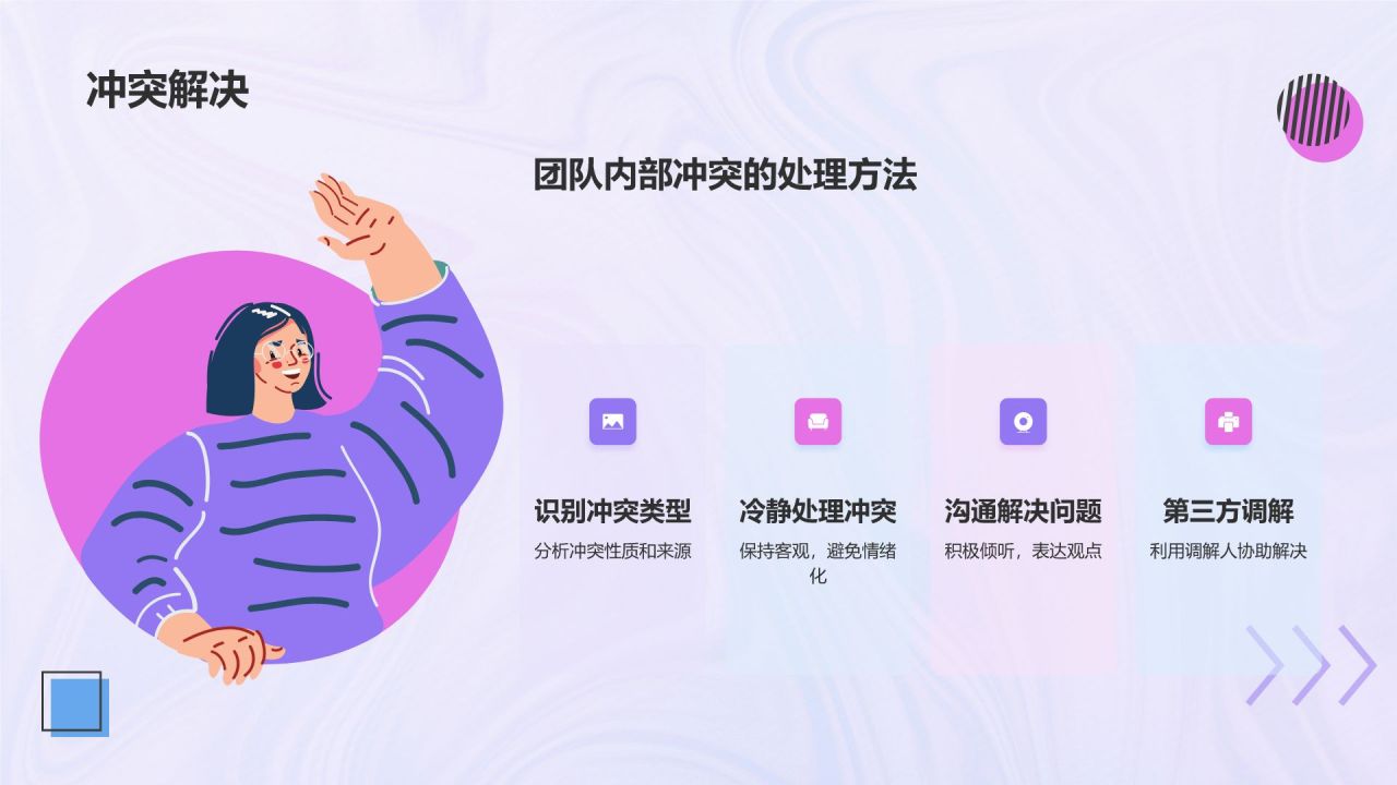 紫色酸性风个人简介PPT模板