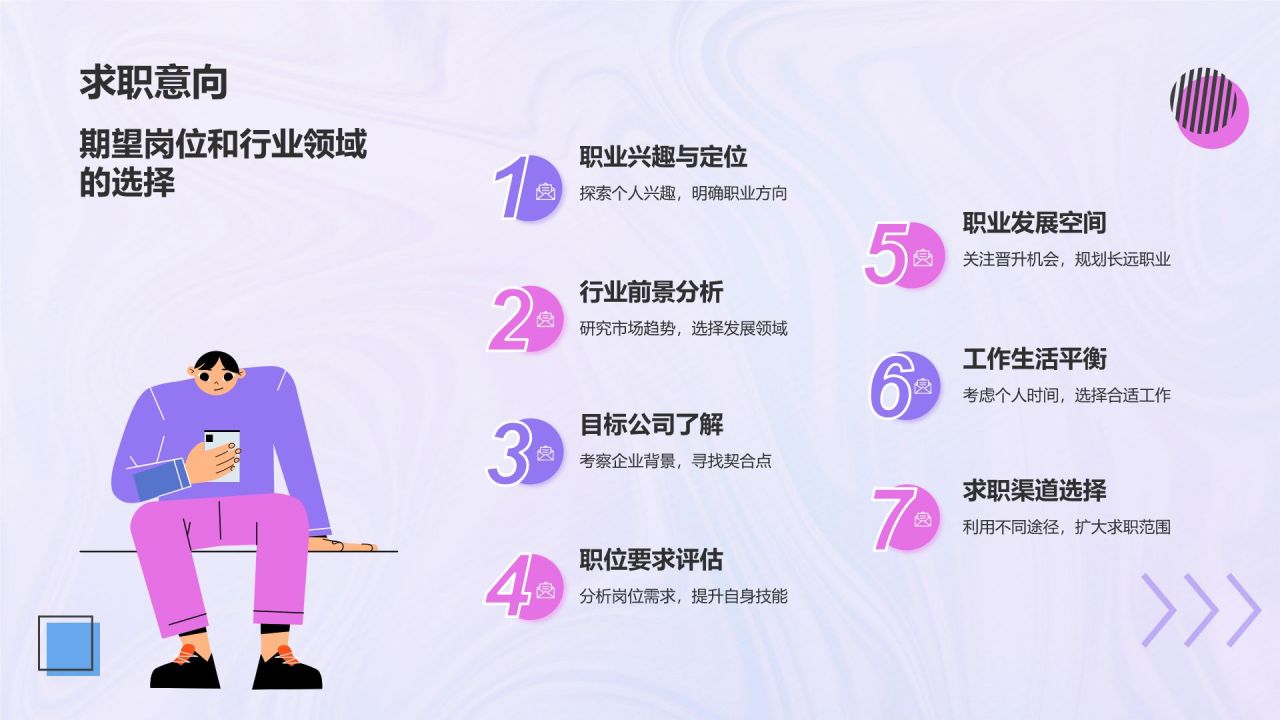 紫色酸性风个人简介PPT模板