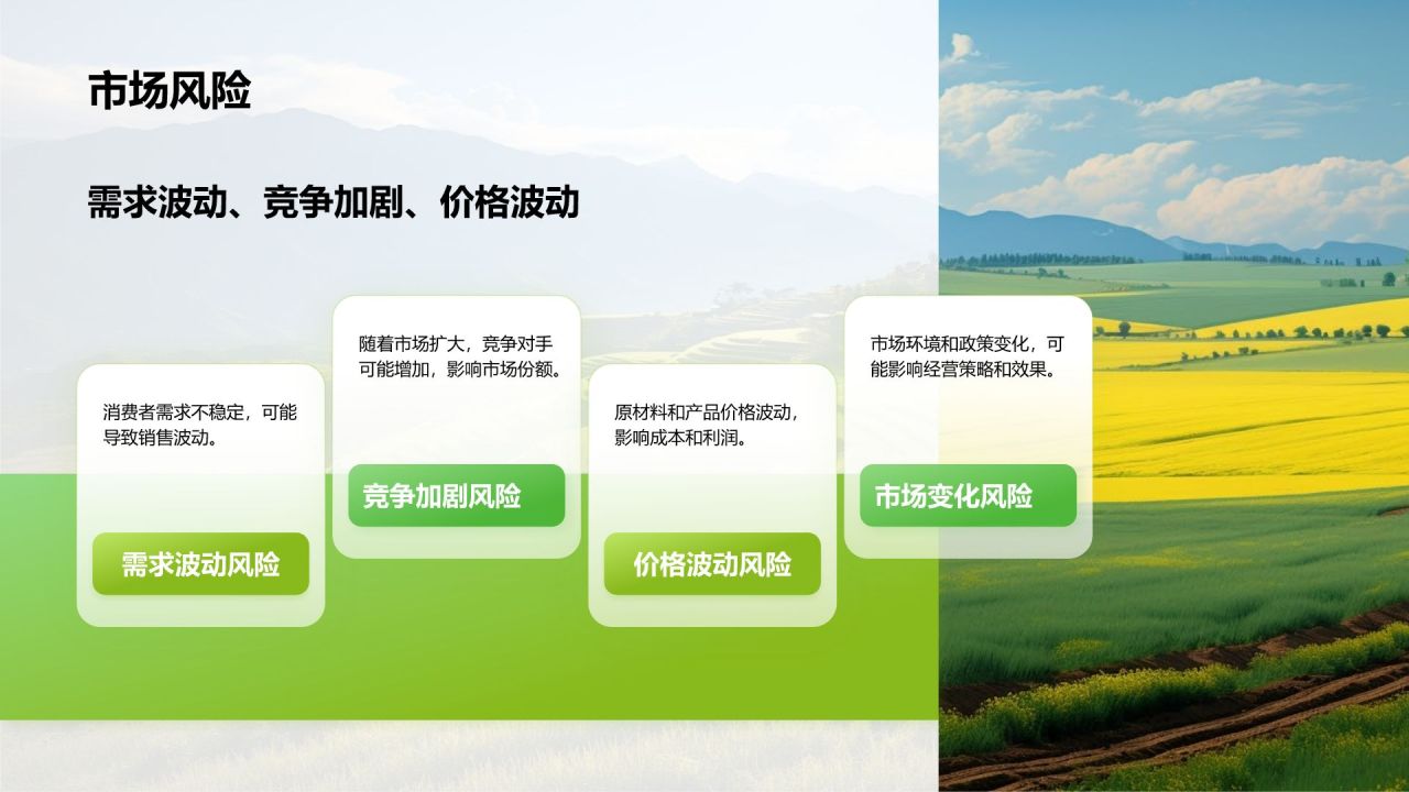 绿色商务风乡村振兴战略PPT模板